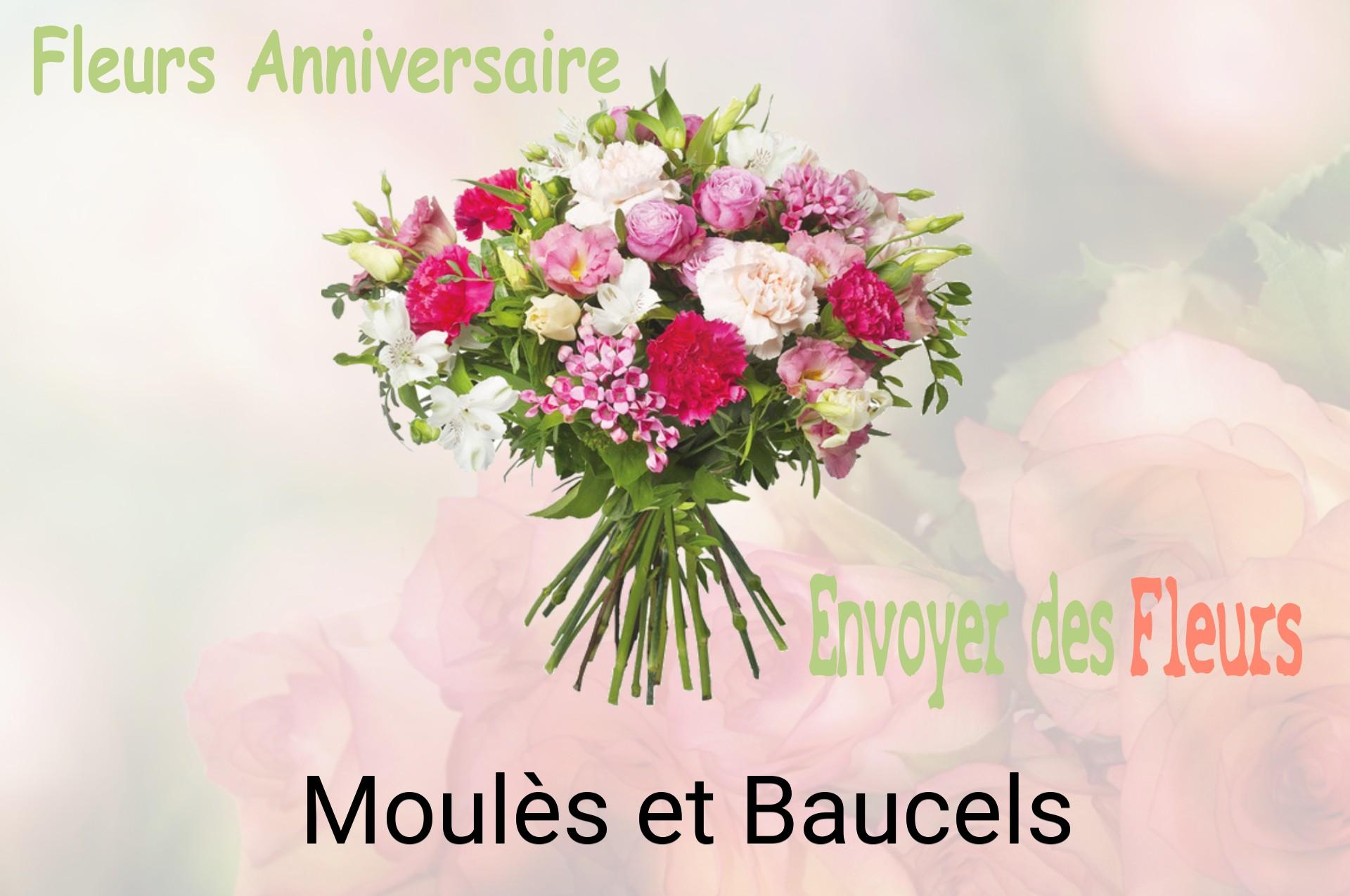 Bouquet de fleurs d’anniversaire livré à Moulès-et-Baucels