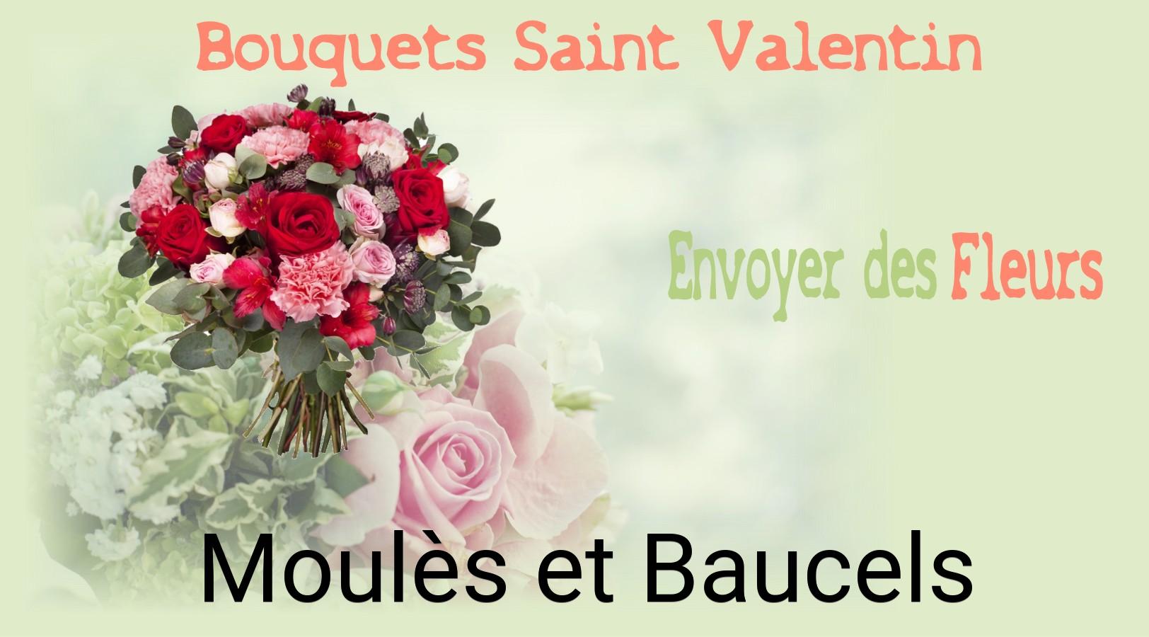 Roses de Saint-Valentin livrées à Moulès-et-Baucels